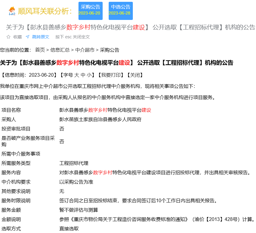 顺风耳关联分析，一页知前世今生