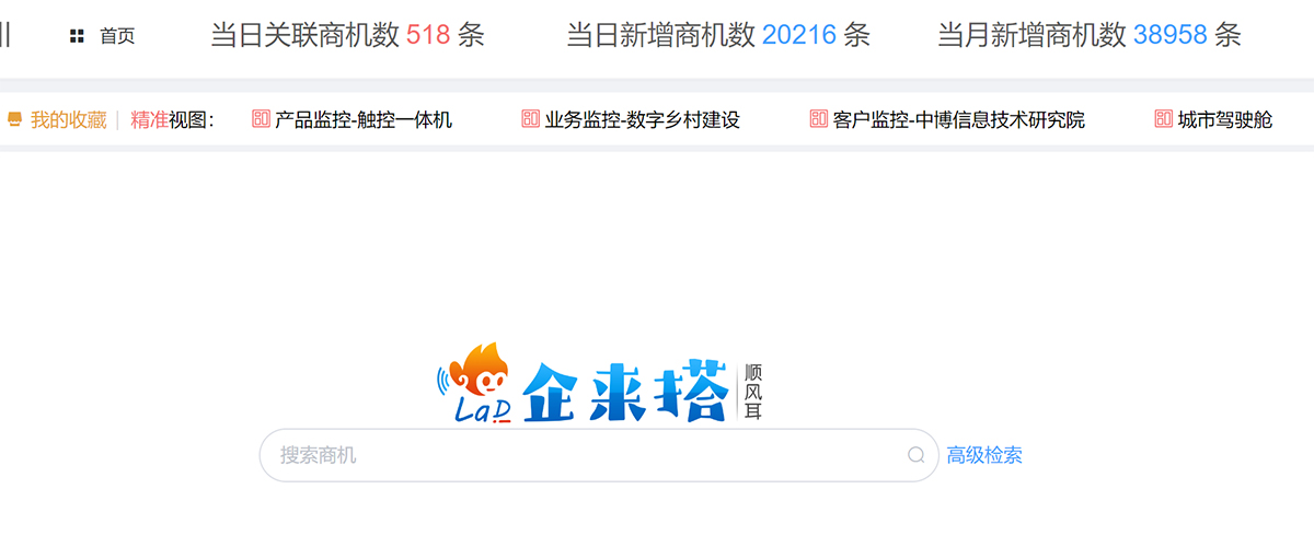 中博信息技术研究院—顺风耳商机系统